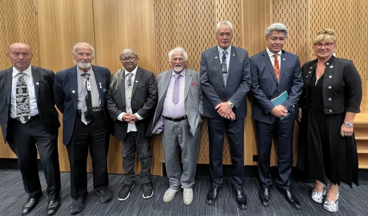 Ngāi Tahu representatives in the High Court